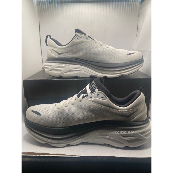 Hoka One One Bondi 8 White Black Size US9.5D main image 7